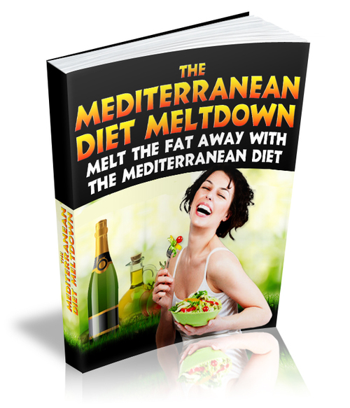 Product picture The Mediterranean Diet Meltdown e-book &Videos-MRR